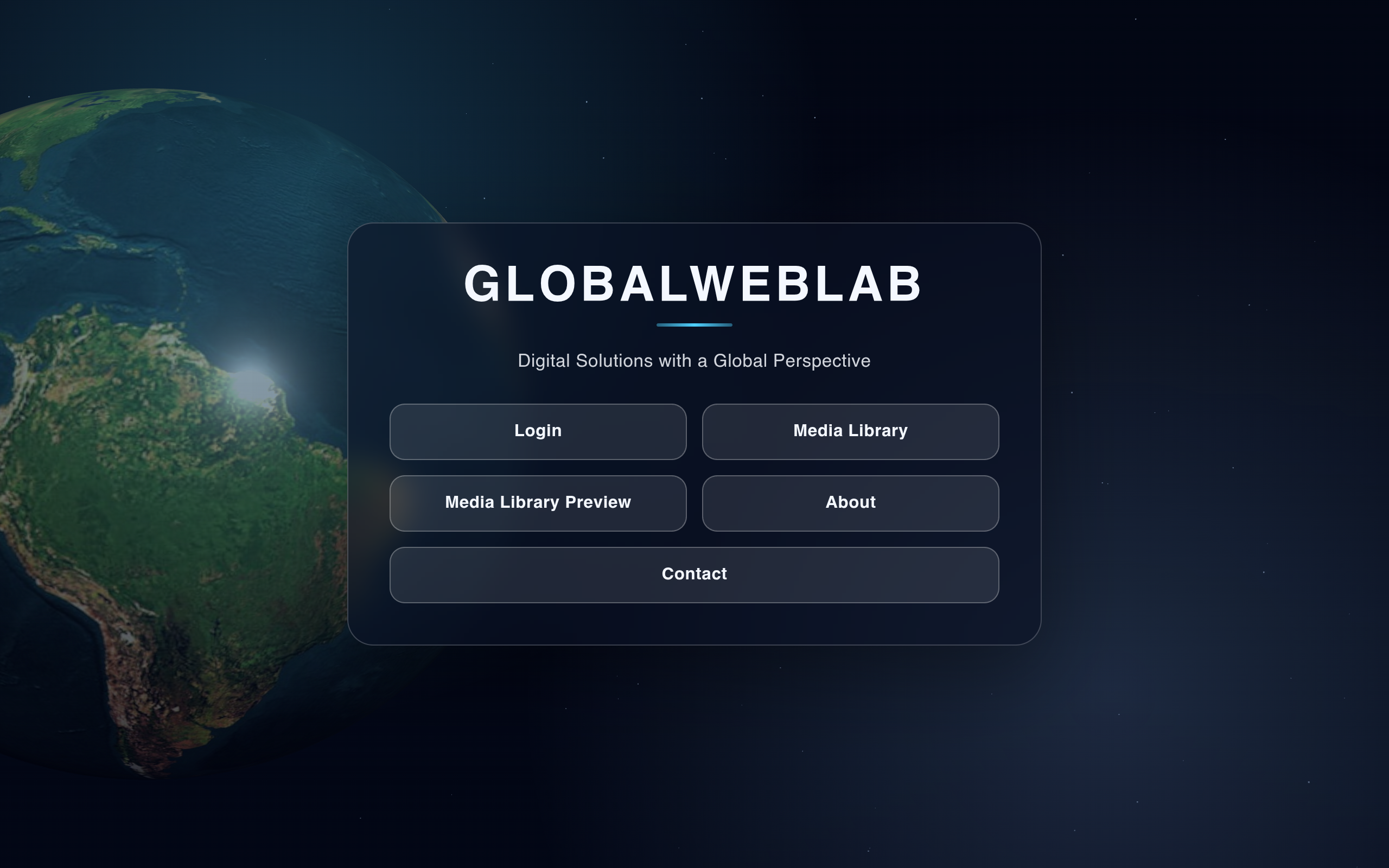 Homepage preview of globalweblab.com